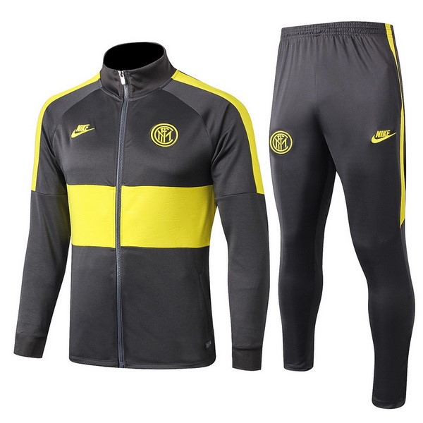 Chandal Niño Inter Milan 2019 2020 Gris Amarillo